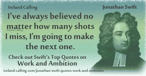 Jonathan Swift - I’ve always believed