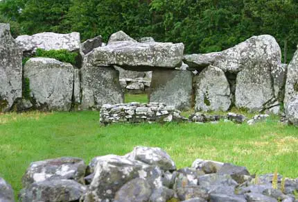 Creevykeel court tomb in Co Sligo