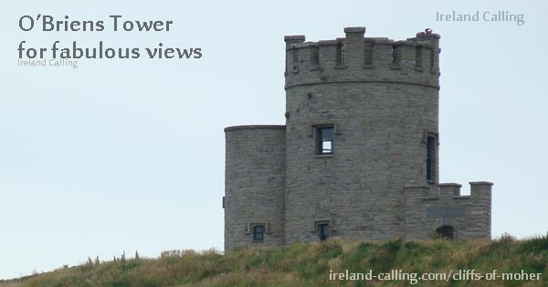 Fabulous views from O' Briens Tower Image copyright Ireland Calling