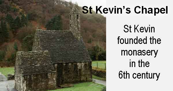 St Kevin's chapel in Glendalough