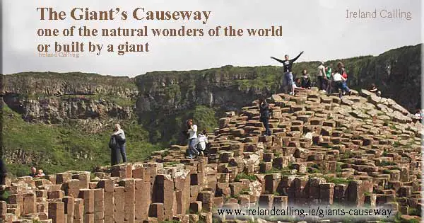 Giant's Causeway - One of the natural wonders of the world. Image Ireland Calling