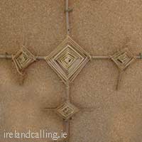 St Brigid's Cross - diamond-cross---rushes-on-willow-twigs