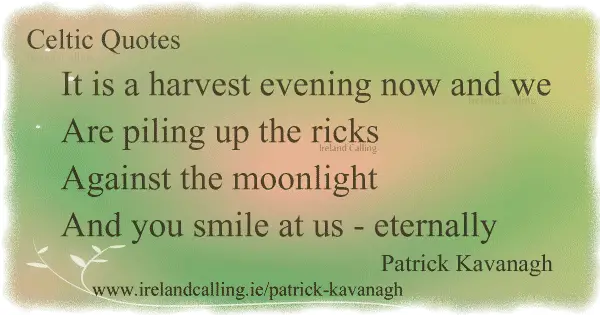 In Memory of my Mother Patrick Kavanagh Image copyright Ireland Calling