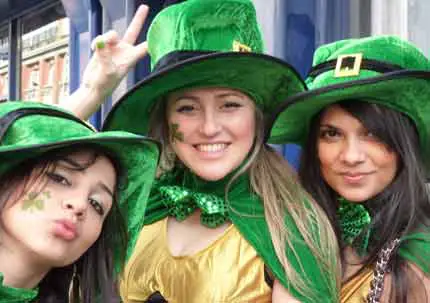 St Patrick's Day celebration copyright Ireland Calling