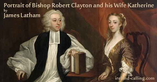 James Latham painted Portrait of Bishop Robert Clayton and his Wife Katherine 