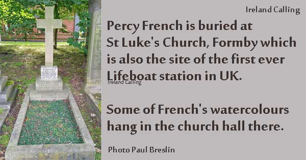 Percy French grave information photo Paul Breslin+-Ireland Calling