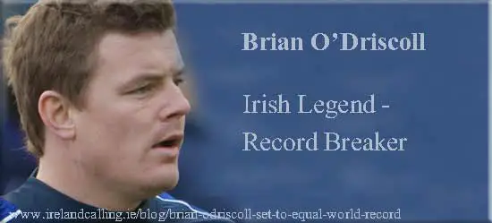 Brian O'Driscoll. Photo Copyright - Paul Walsh-CC2. Image Copyright - Ireland Calling