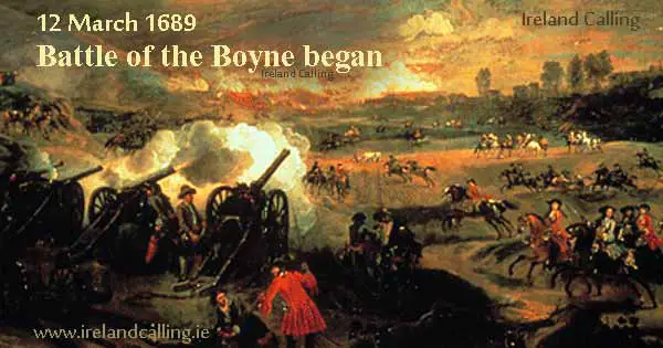 Battle Of Boyne Image copyright Ireland Calling