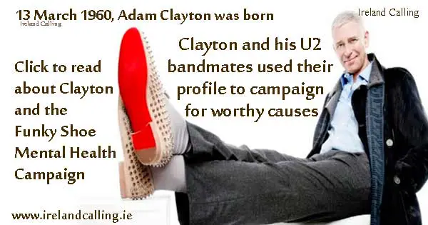 Adam-Clayton-Funky-Shoe Ireland Calling