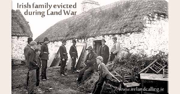 Family evicted by their landlord Image copyright Ireland Calling
