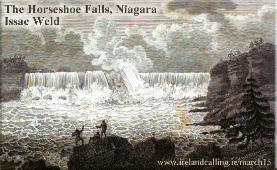 The Horseshoe Falls, Niagara by Issac Weld