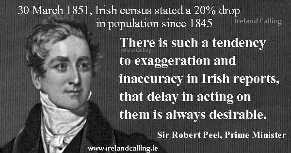 Robert_Peel_quote-on-Irish-famine-Image-copyright-Ireland-Calling