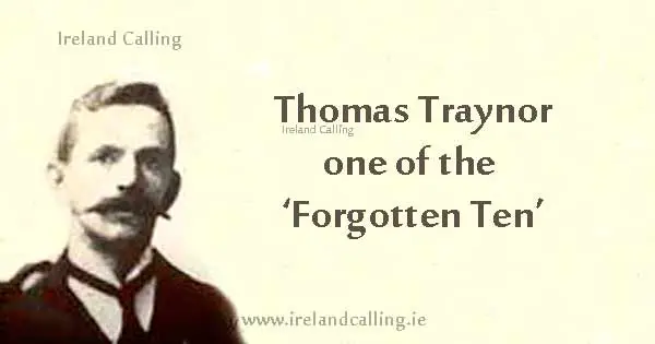 Thomas-Traynor - One of the 'Forgotten Ten' Image copyright Ireland Calling