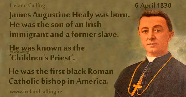 Bishop-Healy- first black RomanCatholic priest in America -Image copyright Ireland Calling