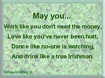 Top Irish sayings. Image copyright Ireland Calling