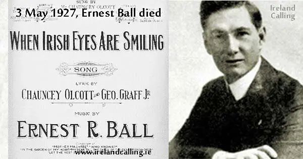 Ernest Ball Image copyright Ireland Calling