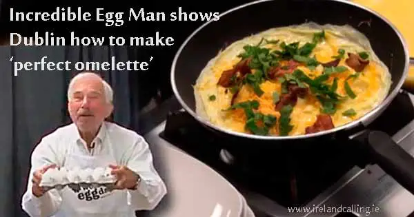 Incredible Egg Man Howard Helmer Image Ireland Calling