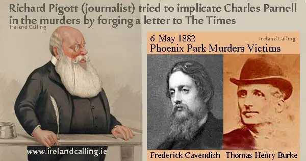 Richard Pigott, a journalist, tried to implicate Charles Parnell  Image copyright Ireland Calling