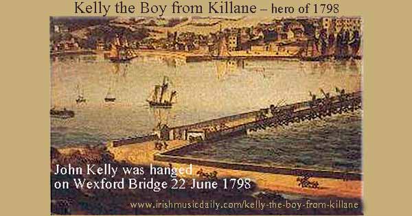 Wexford_Bridge where John Kelly was hanged 22 June 1798