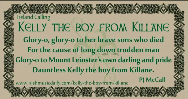 Kelly-the-Boy-from-Killane-Image-copyright-Ireland-Calling