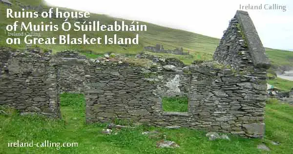 6_25_-ruins-of-house-Maurice-O'Sullivan-grew-up-on-Great-Blasket-Island Image Ireland Calling