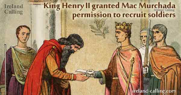Henry II and -Dermot MacMurrough photo Corbis-