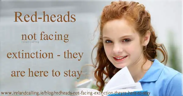 Redheads not facing extinction – they’re here to stay