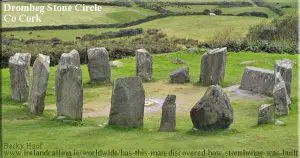 Is this how ancient Celts built Stonehenge and Irish standing stones. Drombeg Stone Circle in Cork Kerry photo Becky Hauf