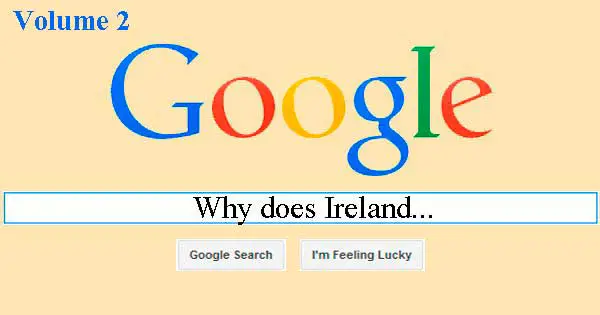 Google searches about Ireland