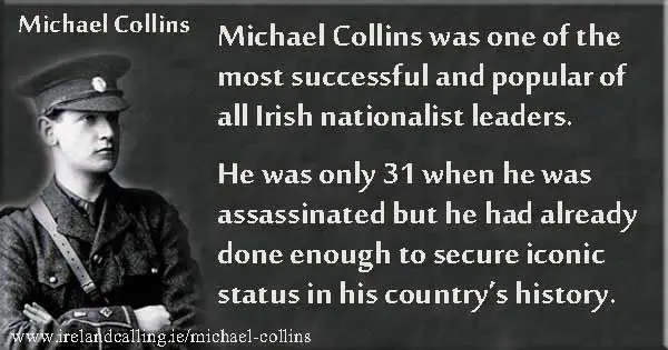 Michael Collins. Image Ireland Calling