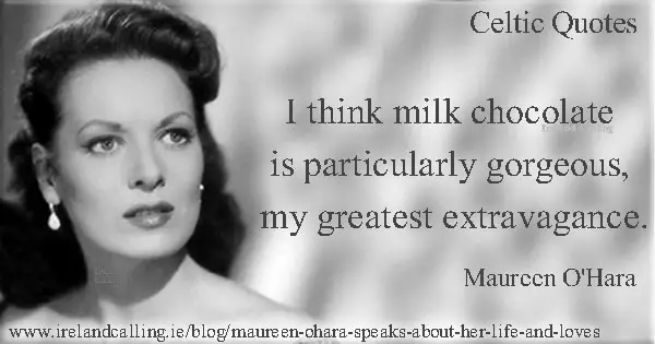 Maureen O’Hara speaks about her life and loves