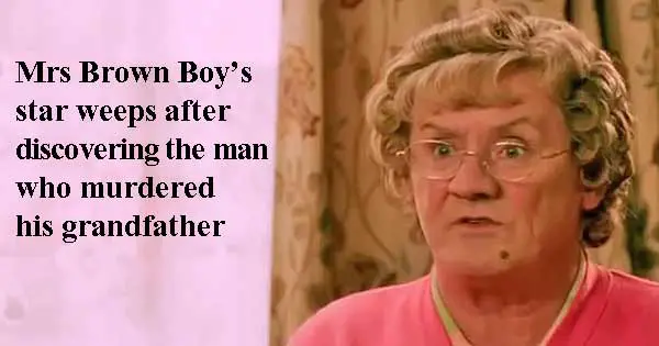 Mrs Brown star weeps recalling how the Cairo Gang murdered grandfather