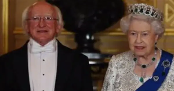 President Higgins and Queen Elizabeth II