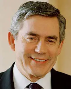 Former UK Prime Minister Gordon Brown