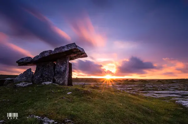 Poulnabrone Dolmen by Richard L, Irish photographer