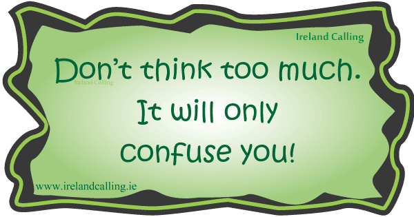 Irish jokes on school. Image copyright Ireland Calling