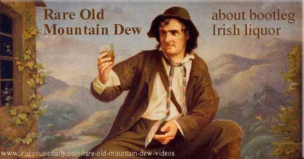 Poitín – ‘Irish moonshine’. Image copyright Ireland Calling