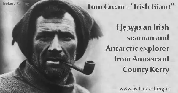 Tom Crean Irish Giant. Image copyright Ireland Calling