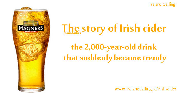 Irish cider. Image copyright Ireland Calling