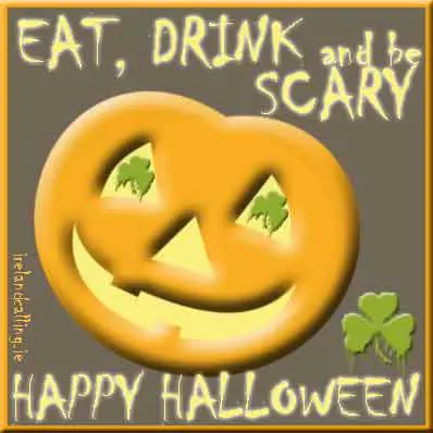 Halloween jokes. Image copyright Ireland Calling