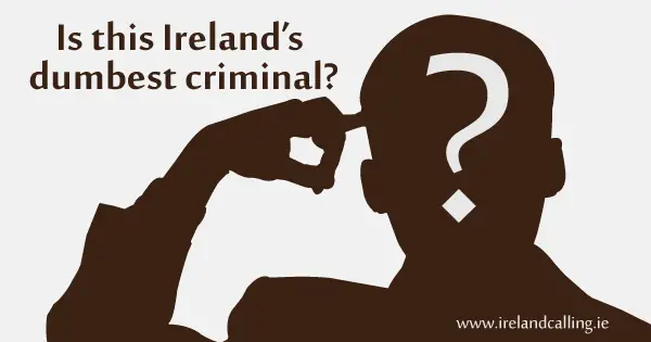 Ireland’s dumbest criminal