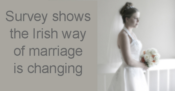 Survey shows the irish way of marriage is changing - photo copyright David Ball cc3