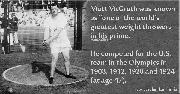 Matt McGrath Olympic medalist