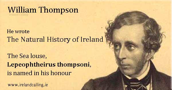 William Thompson, Irish naturalist