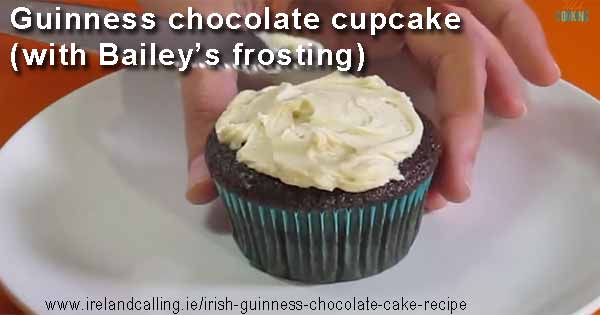 Guinness chocolate cupcake by Hilah Cooking