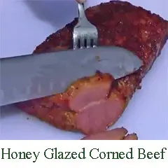 Honey Glazed Corned Beef recipe
