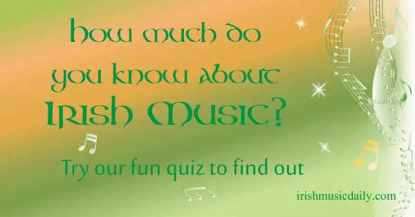 Irish music quiz