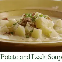 Potato and leek soup recipe