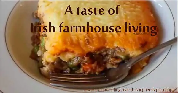 Irish Shepherd's Pie recipe. Image copyright Ireland Calling