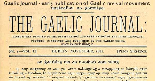 The Gaelic Journal, an early organ of the Gaelic revival movement